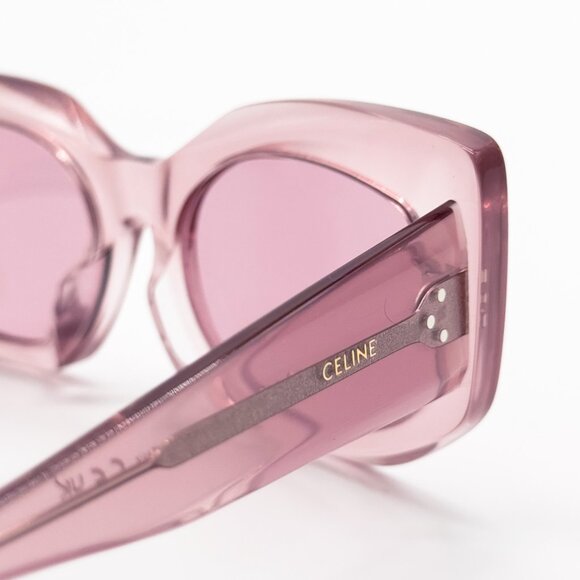 NEW CELINE CL40277F 72Y WOMEN PINK SUNGLASSES CELINE - Picture 10 of 13